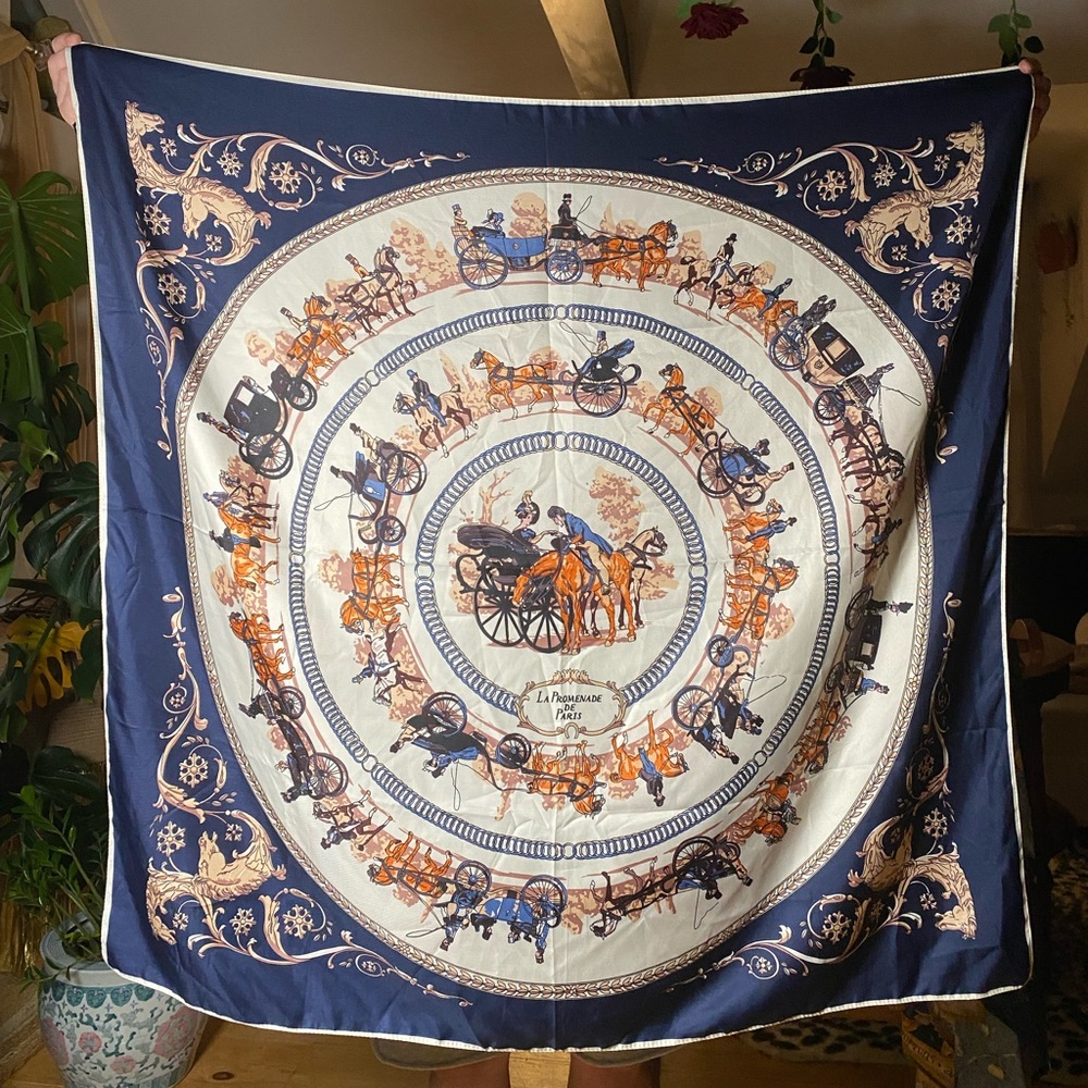Silk scarf or Wall Tapestry